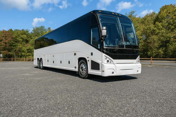 Santa Clara Coach Bus Service 56 Passenger Charter Bus