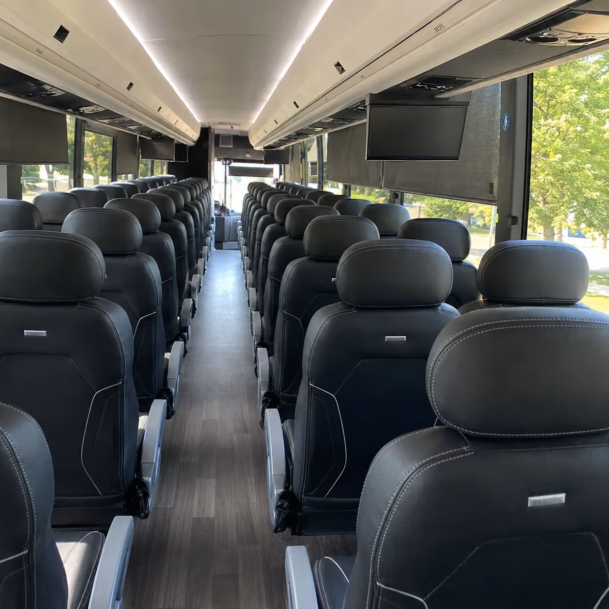 charter bus rentals for federal agencies and contractors near santa clara
