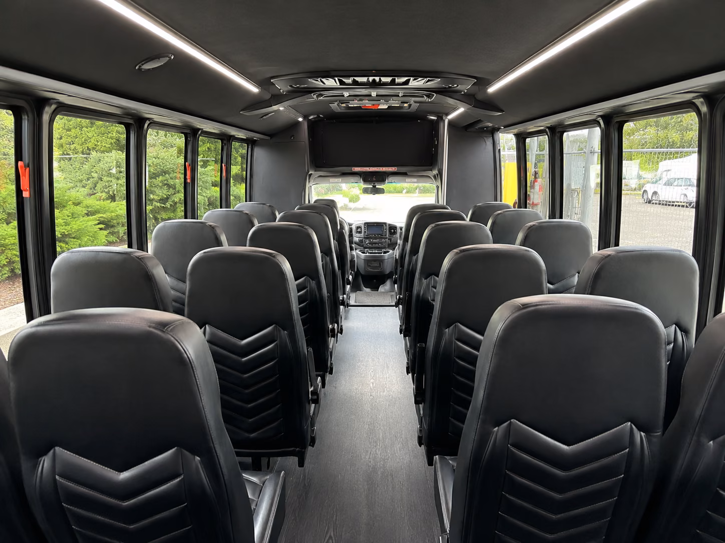 group transportation buses for stanford cardinal games and campus events