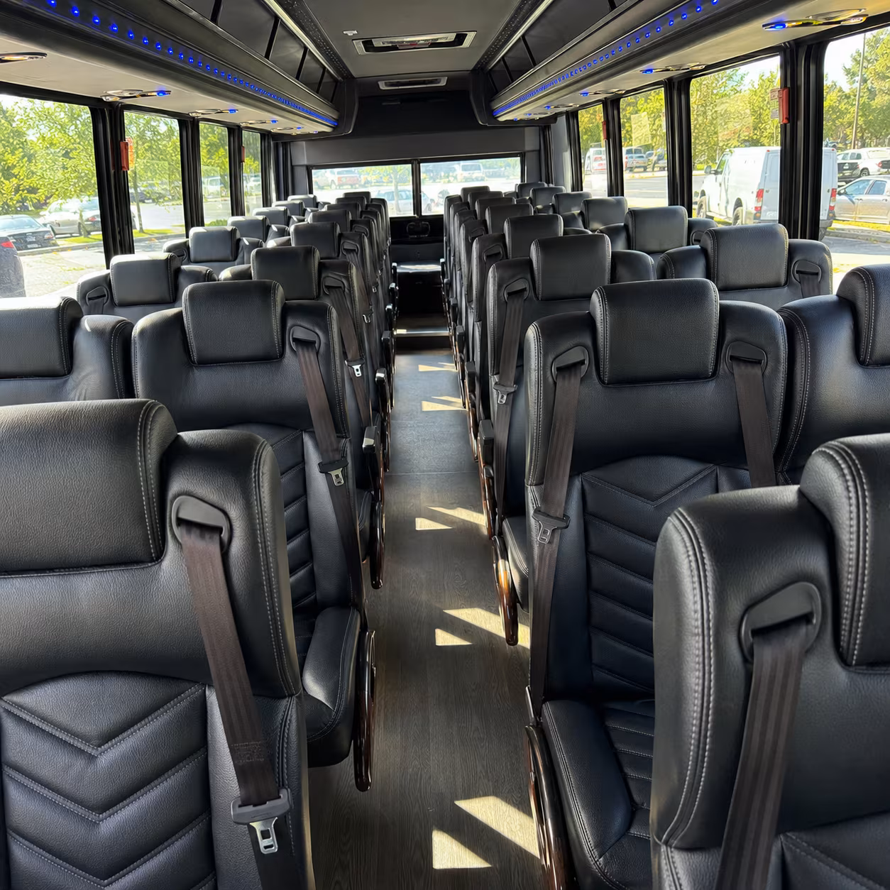 minibuses for santa clara university and college campus field trips