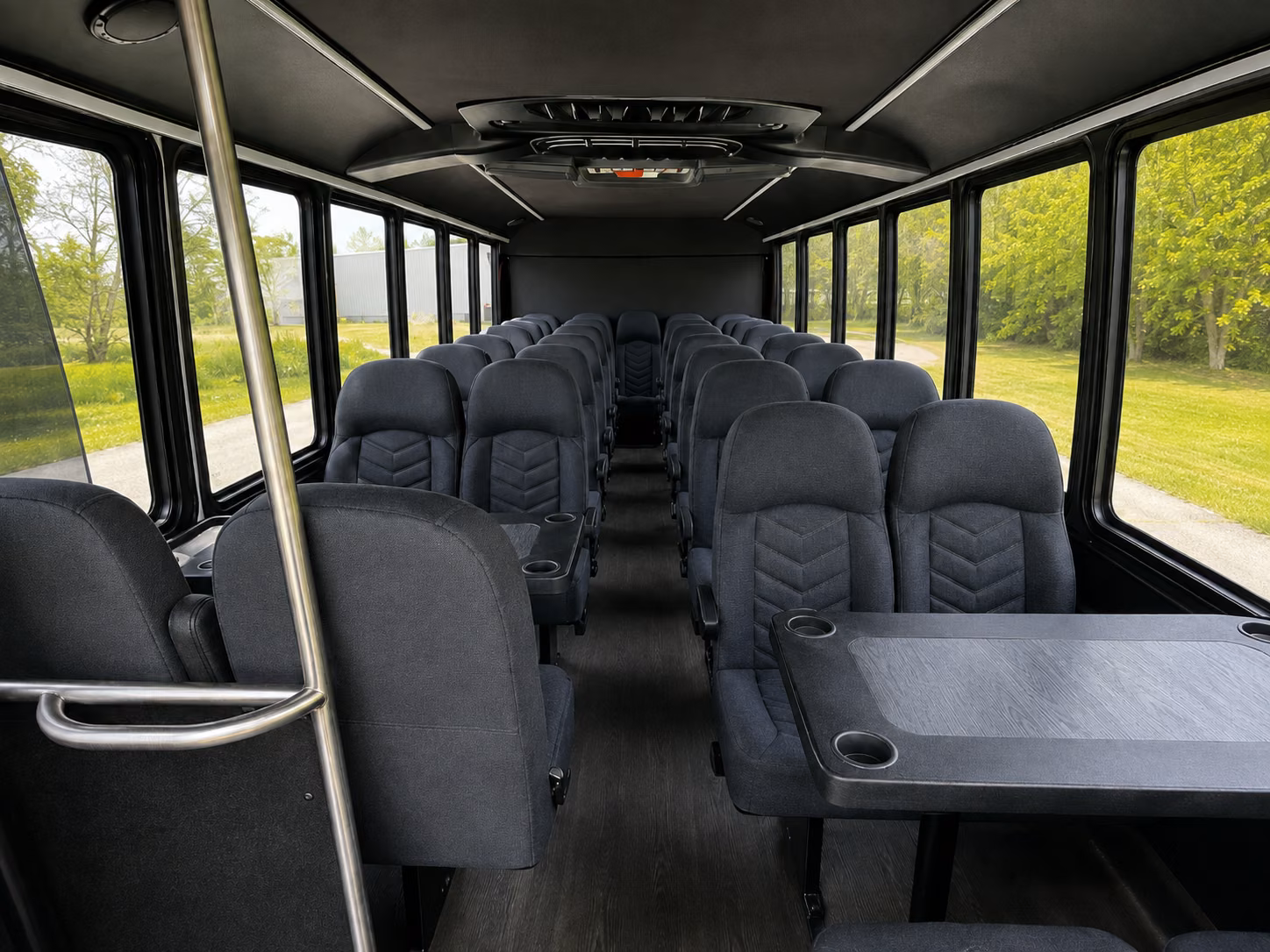 santa clara 15 passenger minibus interior