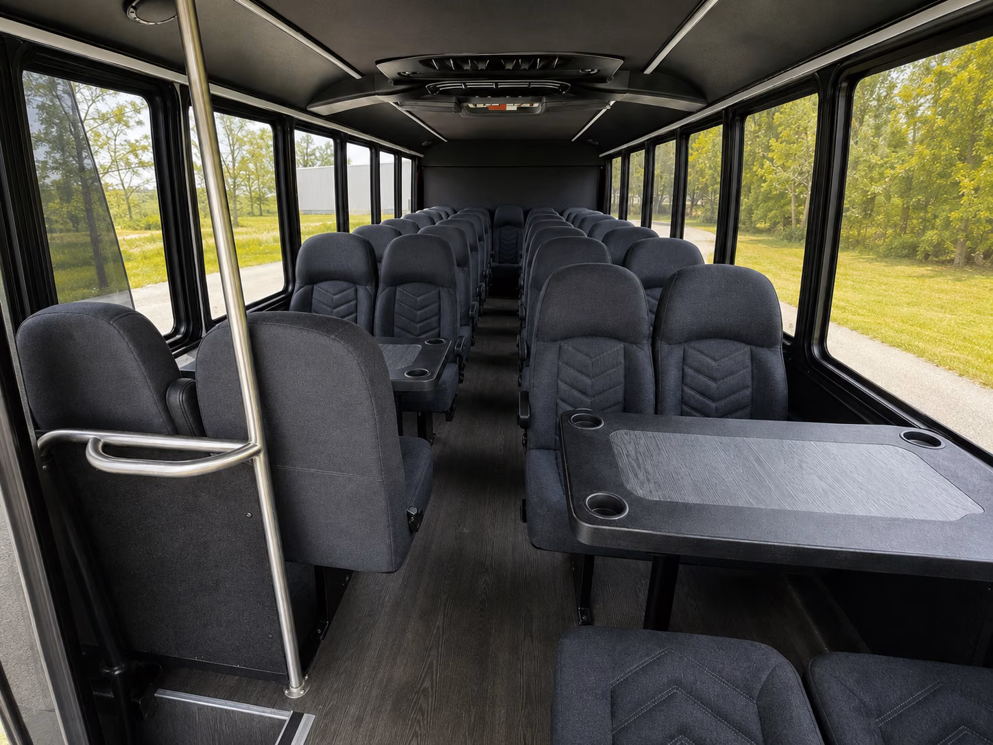 santa clara 20 passenger minibus interior