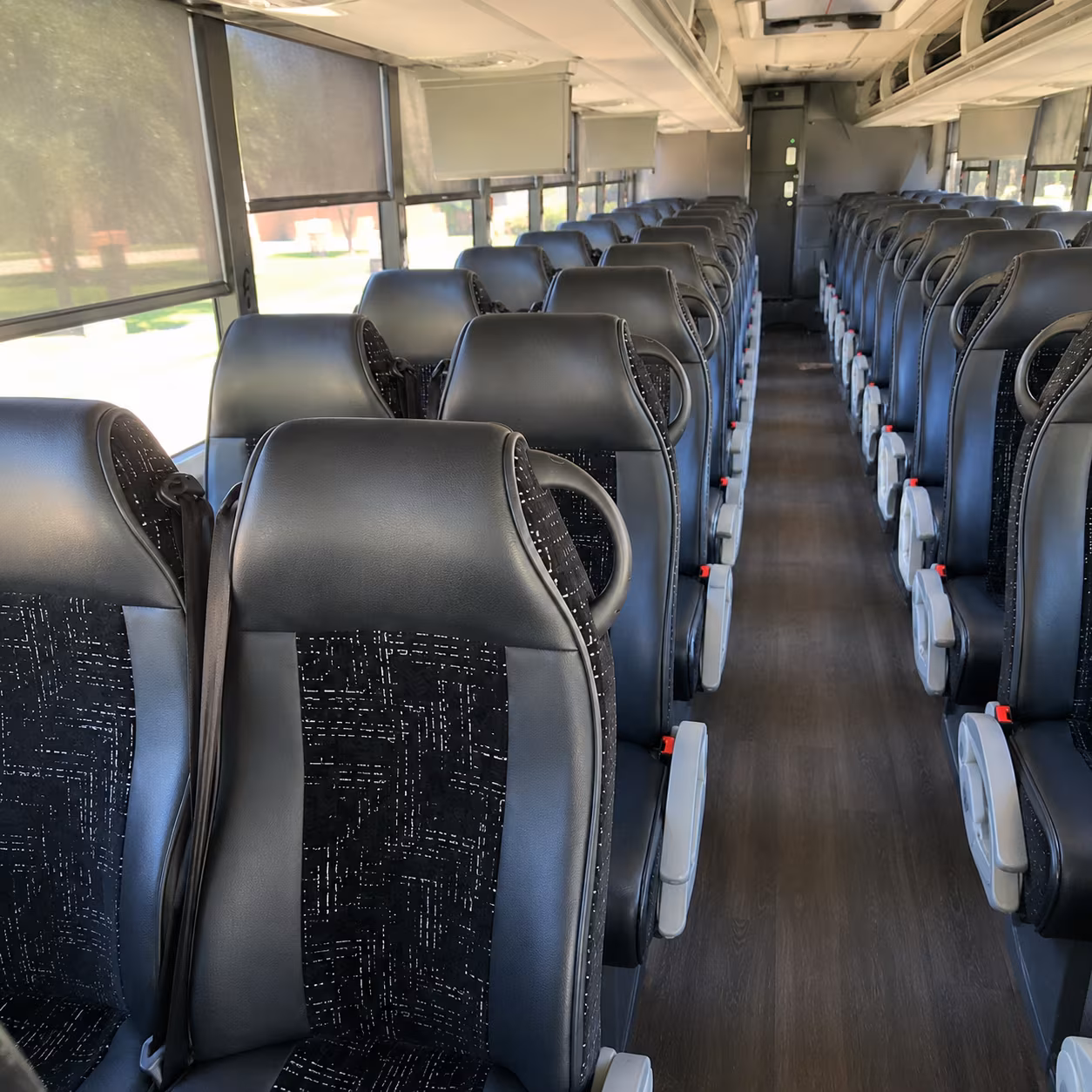 santa clara religious group transportation onboard seating