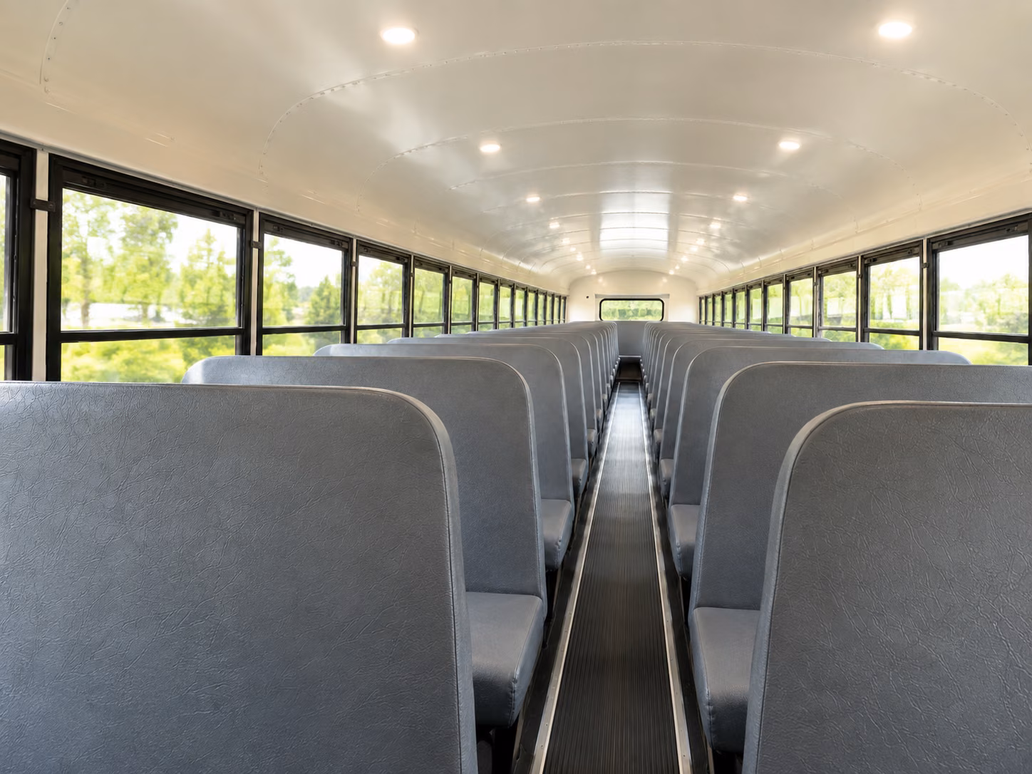 santa clara school bus interior